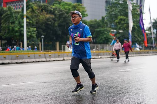 Race photo from Road to BAF Lions Run 2024