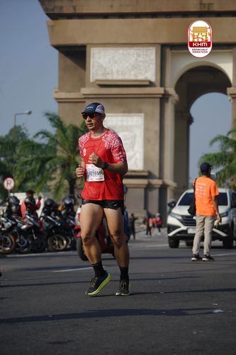 Race photo from Kediri Half Marathon 2025