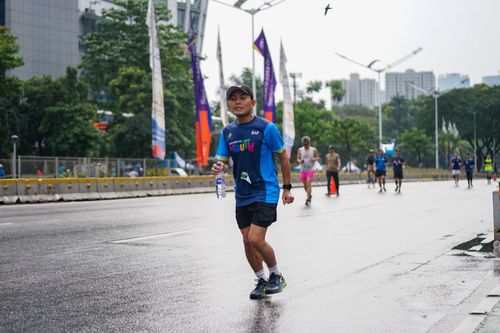 Race photo from Road to BAF Lions Run 2024