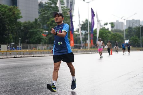 Race photo from Road to BAF Lions Run 2024