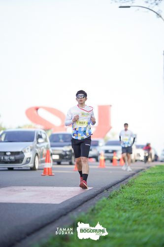 Race photo from Taman Budaya x BOGORUN 2025