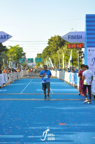 Race photo from Jabar Run 10K 2024
