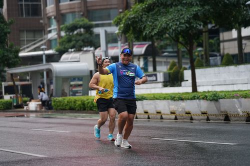 Race photo from Road to BAF Lions Run 2024