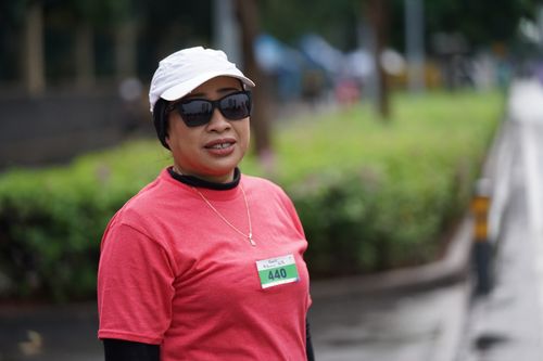 Race photo from Road to BAF Lions Run 2024