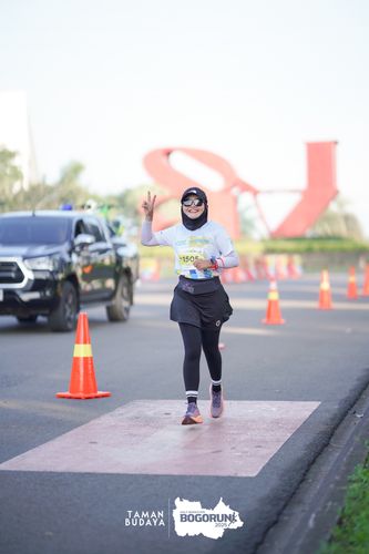 Race photo from Taman Budaya x BOGORUN 2025