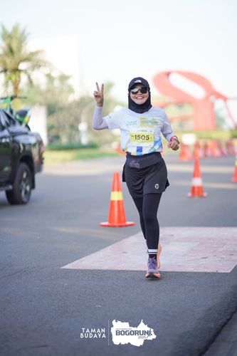 Race photo from Taman Budaya x BOGORUN 2025
