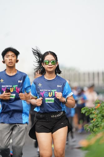 Race photo from Road to BAF Lions Run 2024