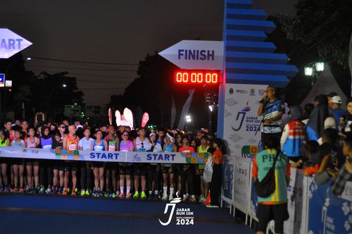 Race photo from Jabar Run 10K 2024