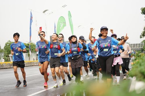 Race photo from Road to BAF Lions Run 2024