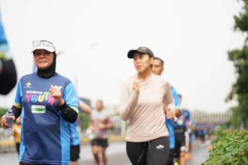 Race photo from Road to BAF Lions Run 2024