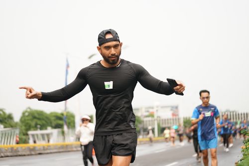 Race photo from Road to BAF Lions Run 2024