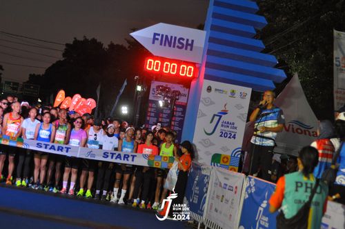 Race photo from Jabar Run 10K 2024