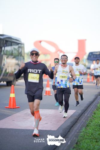 Race photo from Taman Budaya x BOGORUN 2025
