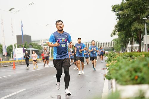 Race photo from Road to BAF Lions Run 2024
