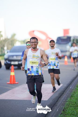 Race photo from Taman Budaya x BOGORUN 2025
