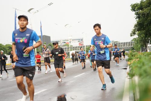 Race photo from Road to BAF Lions Run 2024