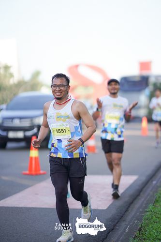Race photo from Taman Budaya x BOGORUN 2025
