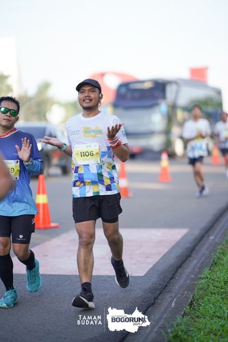 Race photo from Taman Budaya x BOGORUN 2025