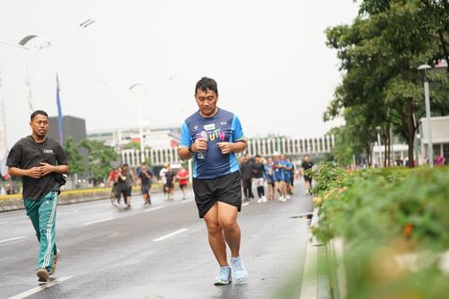Race photo from Road to BAF Lions Run 2024