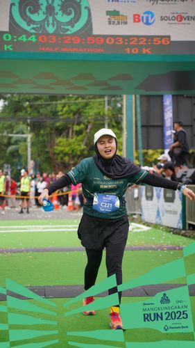 Race photo from Mangkunegaran Run 2025