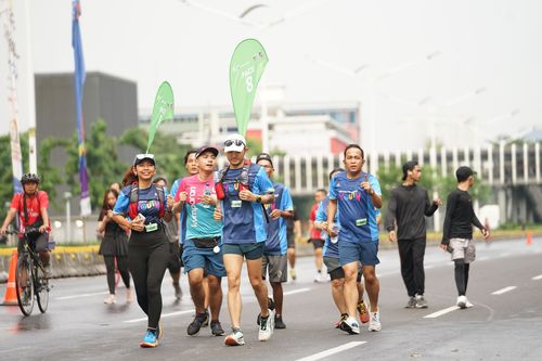 Race photo from Road to BAF Lions Run 2024