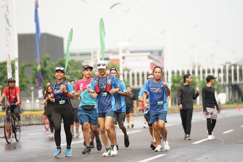 Race photo from Road to BAF Lions Run 2024