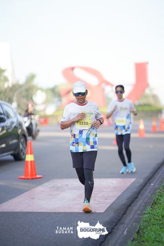 Race photo from Taman Budaya x BOGORUN 2025