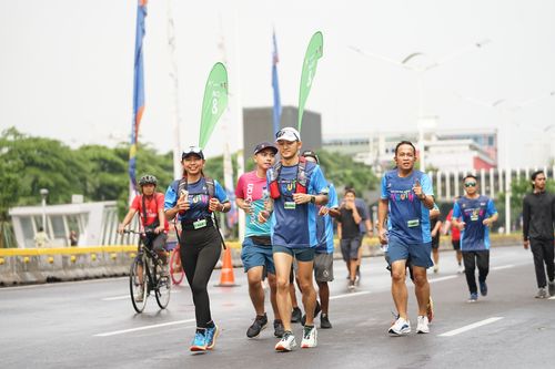 Race photo from Road to BAF Lions Run 2024
