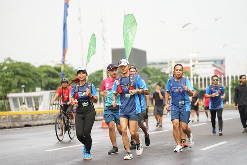 Race photo from Road to BAF Lions Run 2024