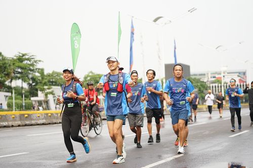 Race photo from Road to BAF Lions Run 2024