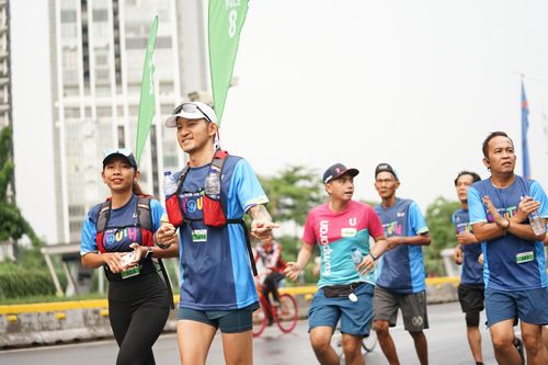 Race photo from Road to BAF Lions Run 2024