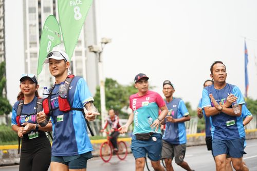 Race photo from Road to BAF Lions Run 2024