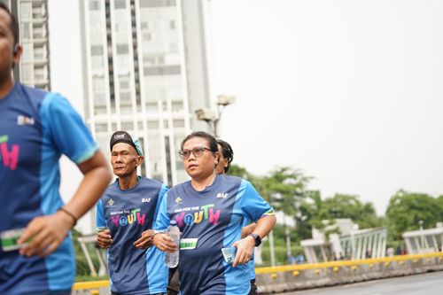 Race photo from Road to BAF Lions Run 2024