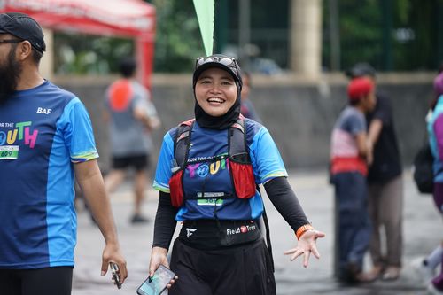 Race photo from Road to BAF Lions Run 2024