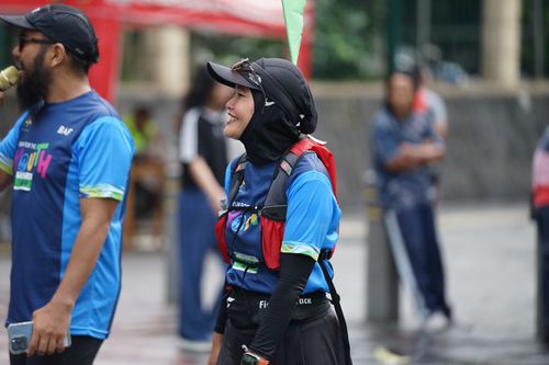 Race photo from Road to BAF Lions Run 2024