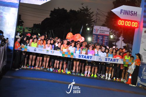 Race photo from Jabar Run 10K 2024