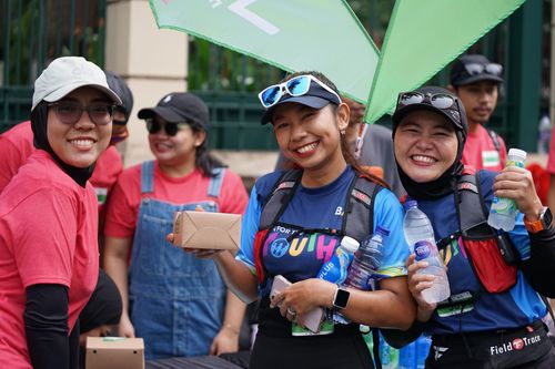Race photo from Road to BAF Lions Run 2024