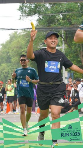 Race photo from Mangkunegaran Run 2025