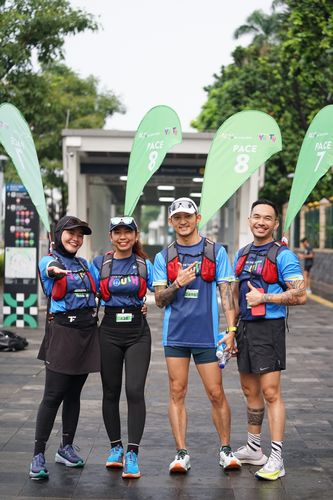 Race photo from Road to BAF Lions Run 2024