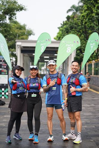 Race photo from Road to BAF Lions Run 2024