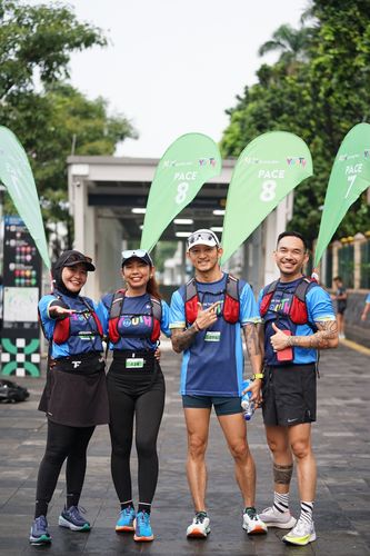 Race photo from Road to BAF Lions Run 2024