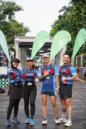 Race photo from Road to BAF Lions Run 2024