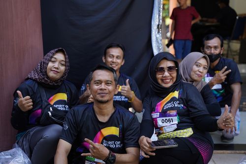 Race photo from WIPRO RUN 2025 - Vitalis Unza 20th Anniversary