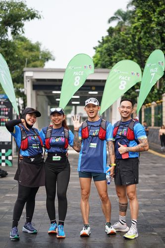 Race photo from Road to BAF Lions Run 2024