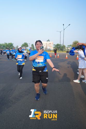 Race photo from ISOPLUS RUN 2025 - JAKARTA