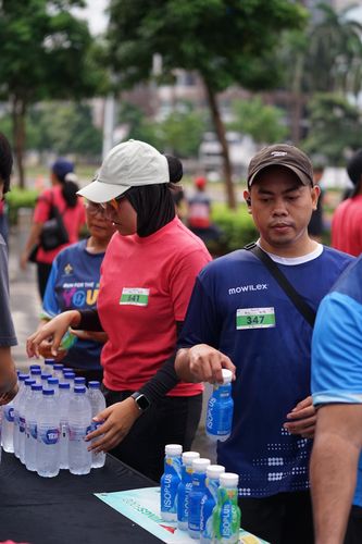 Race photo from Road to BAF Lions Run 2024