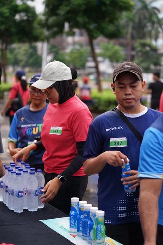 Race photo from Road to BAF Lions Run 2024
