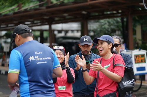 Race photo from Road to BAF Lions Run 2024
