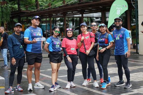 Race photo from Road to BAF Lions Run 2024