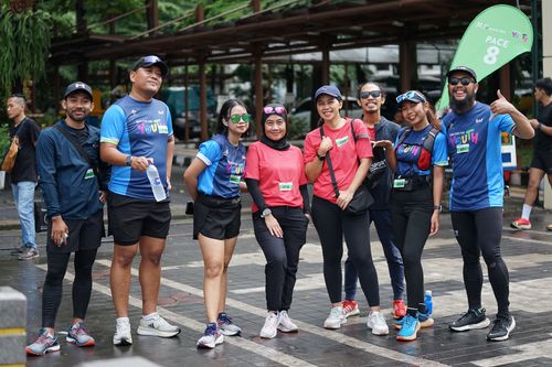 Race photo from Road to BAF Lions Run 2024